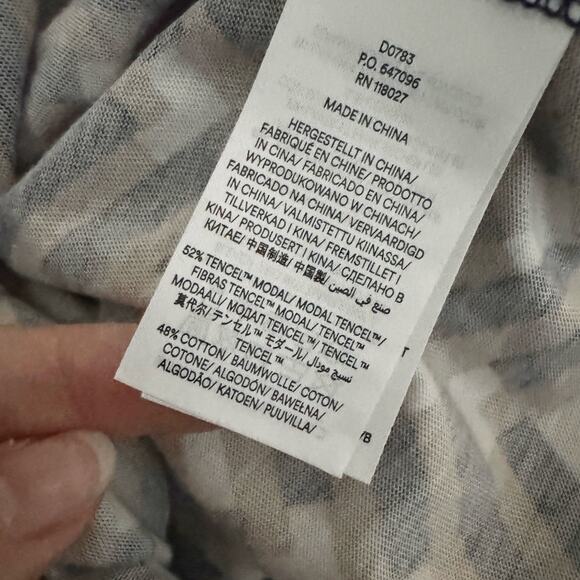 BODEN Jessie Jersey Shirt Dress Pumpkin Chevron Geo 10 - Picture 10 of 12